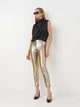 Брюки женские H&M 0410778_001 38 Золотые (СА2000002028802) - изображение 3