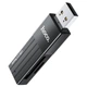 Кардридер HOCO Mindful 2-in-1 card reader (USB2.0, SD/TF, 480Mbps). Black - изображение 1