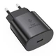 Мережевий зарядний пристрій 25W PD Adapter EP-TA800 Black + кабель Type C - зображення 3
