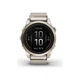 Смарт-годинник Garmin EPIX PRO (g2), 42mm, Saph, SftGld SS, Crm Hthr Nyln, Excl, GPS (010-02802-20) - изображение 2