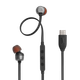 Наушники проводные JBL T310C USB-C (JBLT310CBLK) гарнитура с микрофоном черная - изображение 2