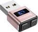 Вигглер шейкер симулятор для мыши Meatanty Mouse Mover Jiggler Metal Mini Display 2-buttons pink - изображение 1