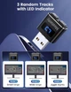 Вигглер шейкер симулятор для мыши Meatanty Mouse Mover Jiggler Metal Mini Display 2-buttons black - изображение 3