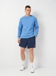 Шорти бавовняні короткі чоловічі New Balance Small Logo MS41520 2XL Сині (197375395128) - зображення 3