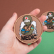 Набор шевронов на липучке IDEIA MEDIC 7.5х7.5 см 2 шт (2200004853284) - изображение 2