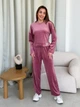 Костюм женский плюшевый кофта и штаны Casual Style Collection L-XL розовый - изображение 8