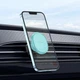 Тримач для мобільного HOCO H1 Crystal magnetic car holder (air outlet) Ice Mist (6931474790187) - зображення 5