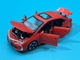 Машинка металлическая Авто Эксперт Toyota Corolla 1:32 металл свет/звук Красная (GT-6258) - изображение 6