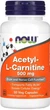 Ацетил-L-карнитин (ALC) NOW Acetyl L-Carnitine 500mg - 50 vcaps - изображение 1