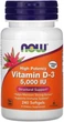 Вітамин Д3 Now Foods Vitamin D3 5000 240 капс - зображення 1