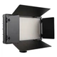 Светодиодная led панель rgb освещение для фото и видеосъемки led панель rgb light 21cm u-600 цвет черный - изображение 1