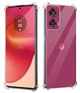Чехол WXD на Motorola Edge 50 Fusion / чехол для смартфона с усиленными углами / (прозрачный) - изображение 1