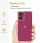 Чехол WXD на Motorola Edge 50 Fusion / чехол для смартфона с усиленными углами / (прозрачный) - изображение 3