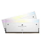 Оперативна пам'ять Corsair 32GB (2x16GB) 6400MHz CL32 Dominator Titanium White RGB (CMP32GX5M2B6400C32W) EU - зображення 1