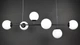 Люстра подвесная на 6 лампочек 27665 Черный 50-170х45х120 см. - изображение 1