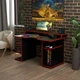 Геймерский игровой стол Rasin RS-29 черный+красный - изображение 2