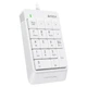 Цифровий клавіатурний блок A4Tech FK13P White USB - зображення 2