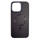 Чехол Berlia Armor Carbon для Apple iPhone 14 бампер с MagSafe Purple - изображение 2