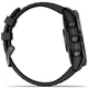 Спортивные часы GARMIN Fenix 7X Pro Sapphire Solar Carbon Gray DLC Titanium with Black Band - изображение 3
