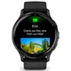 Спортивные часы GARMIN Venu 3 Slate Stainless Steel Bezel with Black Case and Silicone Band - изображение 2