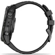 Спортивные часы GARMIN Fenix 7X Pro Sapphire Solar Carbon Gray DLC Titanium with Black Band - изображение 4