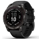 Спортивные часы GARMIN Fenix 7 Pro Sapphire Solar Carbon Gray DLC Titanium with Black Silicone - изображение 1