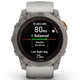 Мультиспортивные часы GARMIN Fenix 7X Pro Sapphire Solar Titanium with Grey/Orange Band - изображение 6