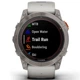 Мультиспортивные часы GARMIN Fenix 7X Pro Sapphire Solar Titanium with Grey/Orange Band - изображение 7