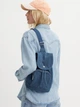 Сумка-слинг женская тканевая Levi's 446745059 Синяя (1159811180) - изображение 2