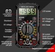 Універсальний мультиметр тестер-вольтметр ANENG High Precision SZ308 чорний - зображення 8