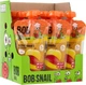 Упаковка фруктового пюре Bob Snail Яблоко-Манго для детей от 5 месяцев гомогенизированное 250 г х 10 шт (4820219345206) - изображение 1