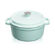 Каструля чавунна емальована GRANDFEU блакитна, 4,7л, з кришкою (FEUBLUE) - зображення 1