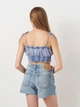 Топ женский Pull & Bear 8470301406 XL Голубой (KC1000000039911) - изображение 2