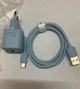 Комплект зарядного пристрою GaN 20W + USB кабель Type-C 7A Essager ES-CD36 блакитний - зображення 3