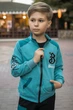 Костюм спортивний F&D для хлопчика 7-15 років , Бірюзовий 158 - зображення 3