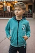 Костюм спортивный F&D для подростка 4-12 лет , Бирюзовый 104 - изображение 4