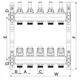 Коллекторный блок с расxодомерами Europroduct EP.S1110-06 1"x6 (EP4982) - изображение 3