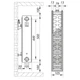 Сталевий радіатор KOER 22x500x1500B (2495 Вт, 36,73 кг, нижнє підключення, з термоклапаном) (RAD093) - изображение 4