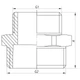 Ниппель редукционный 1"x1-1/2" Koer KF.N1016 (KF0041) - изображение 2