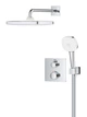 Душевая система скрытого монтажа с термостатом Grohe Grohtherm (34871000) - изображение 6