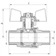 Кран шаровый Koer 1/2" ШШБ (KR.219) (KR0095) - зображення 3