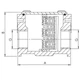 Фильтр газовый 1/2" Koer KG.F01.A (KR3103) - изображение 2