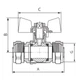 Кран шаровый Waterpro Wing 20x20 (MA0120) - зображення 3