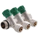 Коллектор вентильный с фитингом Koer KR.1123-3 3/4”x3 ways (KR2830) - изображение 1
