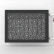 Решетка на батарею декоративная SMARTWOOD R2083 1200 мм Антрацитовый (R20834107) - изображение 1