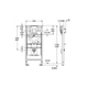 Установочный комплект для писсуара Grohe Rapid SL (38786001) - изображение 2