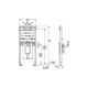 Установка для раковины со встроенным сифоном Grohe Rapid SL (38625001) - изображение 2