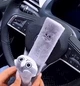 Мягкая автомобильная 3D-накладка на ремень безопасности YomyCar с дизайном котёнка - изображение 2