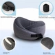 Подушка для подорожей ортопедична Royal Rest - Memory Foam 29*24,5*13,5см Сіра (RR-10) - зображення 3