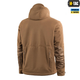 Тактическая куртка M-Tac флисовая Windblock Division Gen.II Coyote Brown койот XL - изображение 4